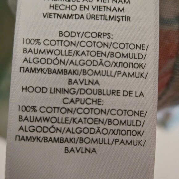 Polo Ralph Lauren Hawaiian Hula Girl Polo Bear Tropical Hoodie Size L - Picture 9 of 9